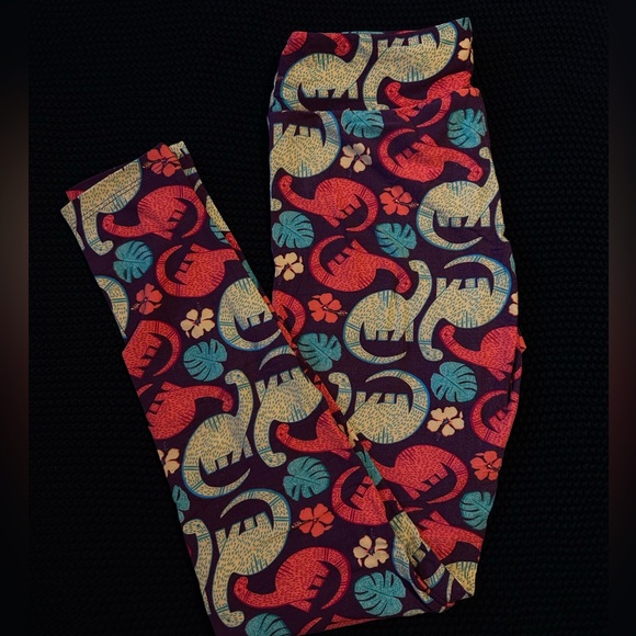 Dinosaur Lularoe leggings - Picture 1 of 2